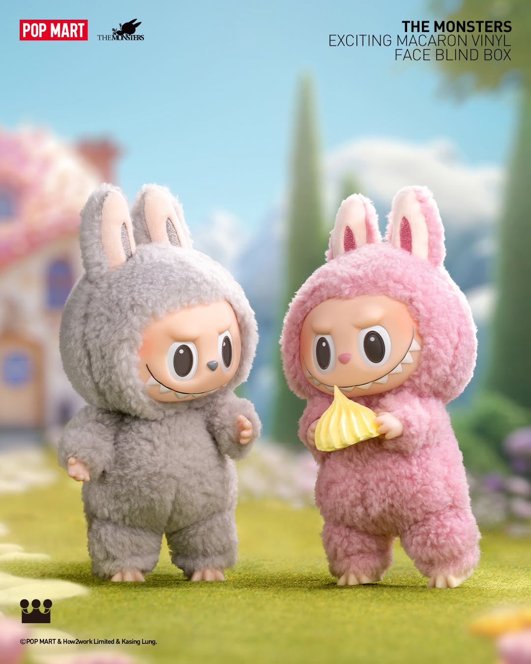 正規品LABUBU THE MONSTERS Sesame Beanぬいぐるみ The Monsters - Sesame Bean Labubu