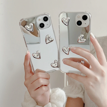 Load image into Gallery viewer, HEART MIRRORED IPHONE CASE