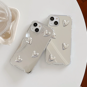 HEART MIRRORED IPHONE CASE