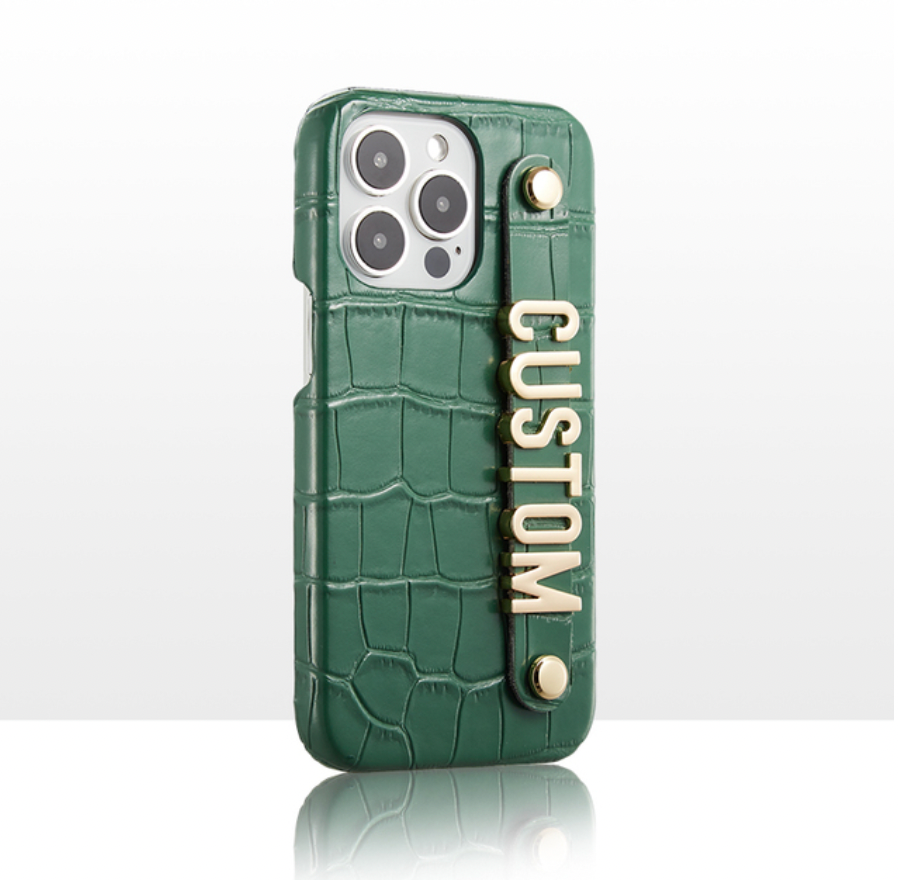Personalised croc 2025 phone case