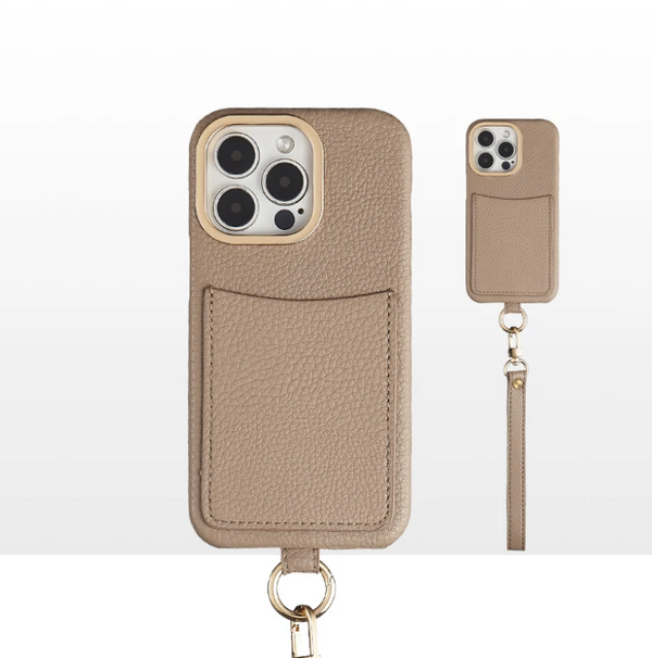 The Cardholder Strap - Vanilla Latte